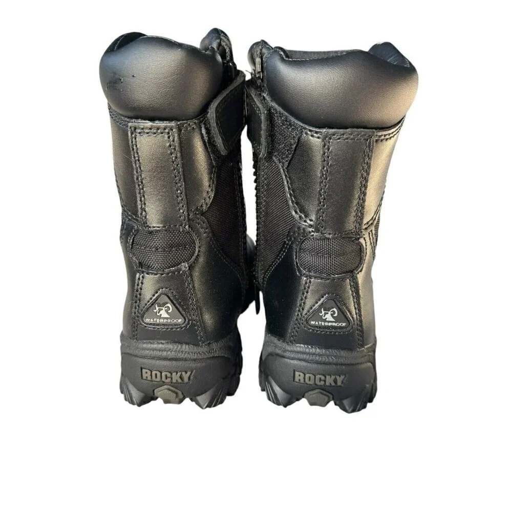 Rocky Alpha Force Zipper Composite Toe 8” Public Service Boots Men’s Sz 7M NWOB